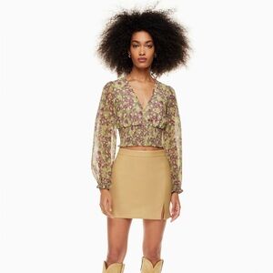 NWT Aritzia Wilfred Patio Mini Skirt